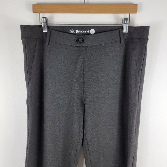 New Betabrand Pull On High Waist Dress Pant Yoga Pants - Picture 2 of 9